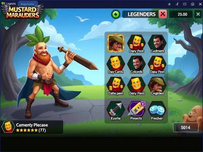 Mustard Marauders Legendary gameplay screenshot
